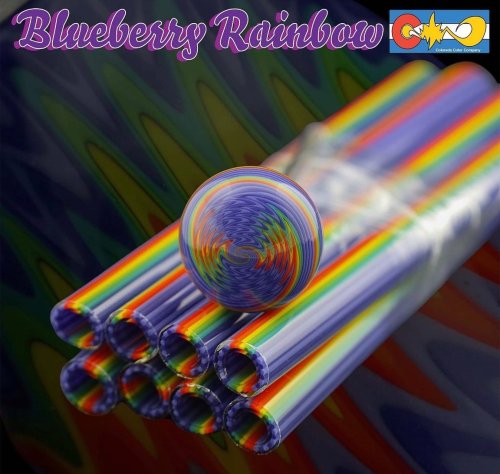 Blueberry Rainbow Vac Stack Tubing