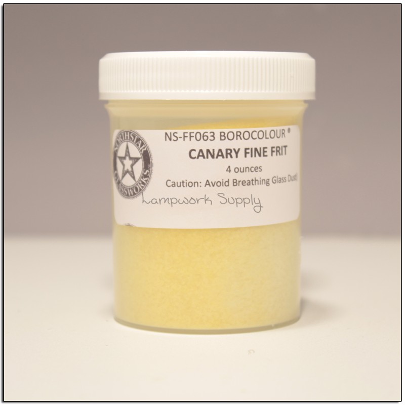 Canary Fine Frit 4 oz. (70 grade)