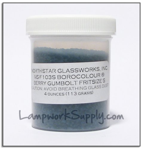 Northstar Berry Gumbolt (103) - Large Frit 4 oz. (25 grade) 4 oz jar