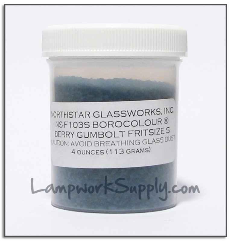 Berry Gumbolt Large Frit 4 oz. (25 grade)