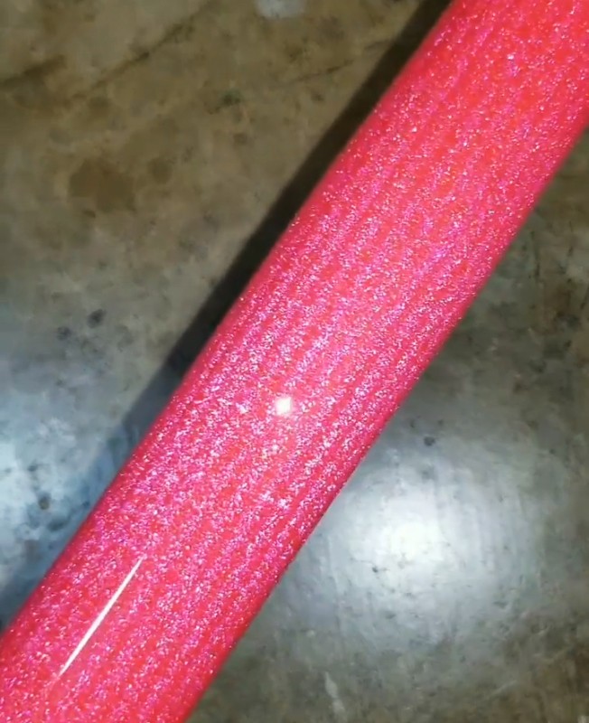 Magenta Dichroic over Northstar Cherry Tubing