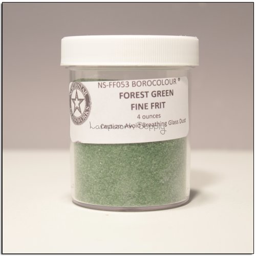 Northstar Forest Green (53) - Fine Frit 4 oz. (70 grade) 4 oz jar