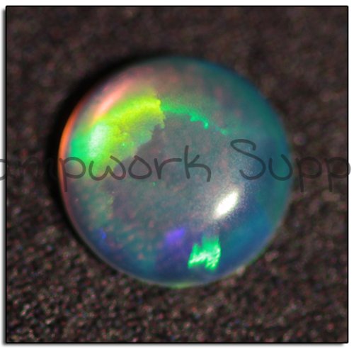 Kyocera 4mm Cabochon Opal - Mint No Fire