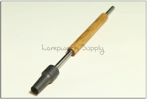 Ground Joint Holding Tool for 19mm Female with Wood Handle