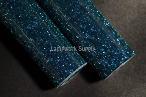 Dream Tubing Teal Dichroic - Glass Alchemy Twilight Tube Glass Alchemy Twilight