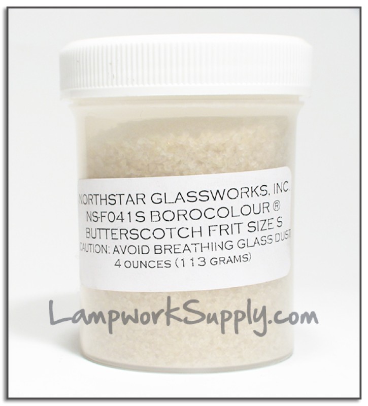 Butterscotch Small Frit 4 oz. (38 grade)