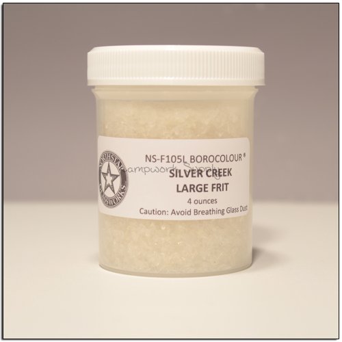 Northstar Silver Creek (105) - Large Frit 4 oz. (25 grade) 4 oz jar