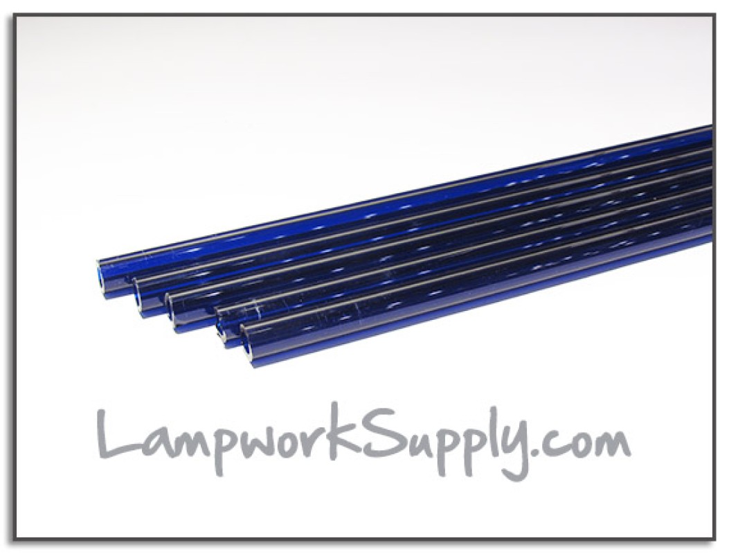 Cobalt Blue 12 x 2.2mm Tubing