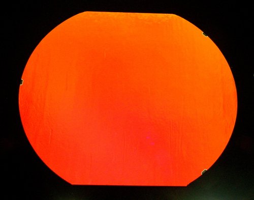 Cyan / Dark Red 1/16" Thick Borosilicate Glass Sheet by CBS