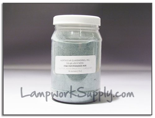 Northstar Loch Ness (98) - Fore Powder 1 lb. (70/100 Grade Mix) Frit Fore Powder 16 oz jar