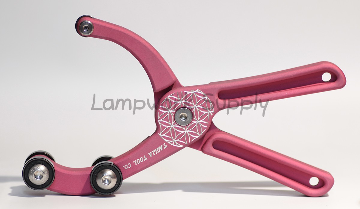 XL Size Magenta / Red Glass Scoring / Cutting Tool