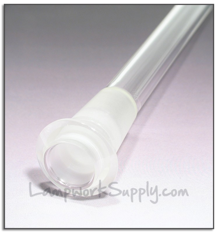 14/19 Clear Ground Low Profile Bushing Adapter Down Stem - China