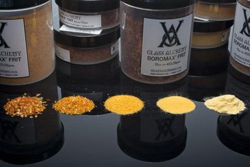 Glass Alchemy Triple Passion (70) - Medium Frit 4 oz. (38 grade) Medium (38 grade) 4 oz Jar