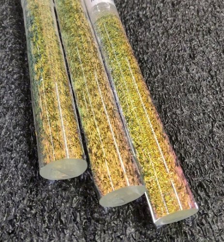 Rose Gold Dichroic Galaxy Cane