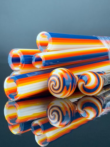 Orange Crush Vac Stack Tubing