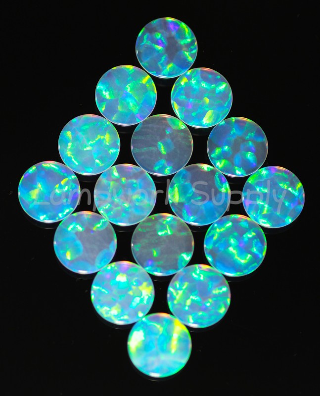10mm Mint Round Coin Opal