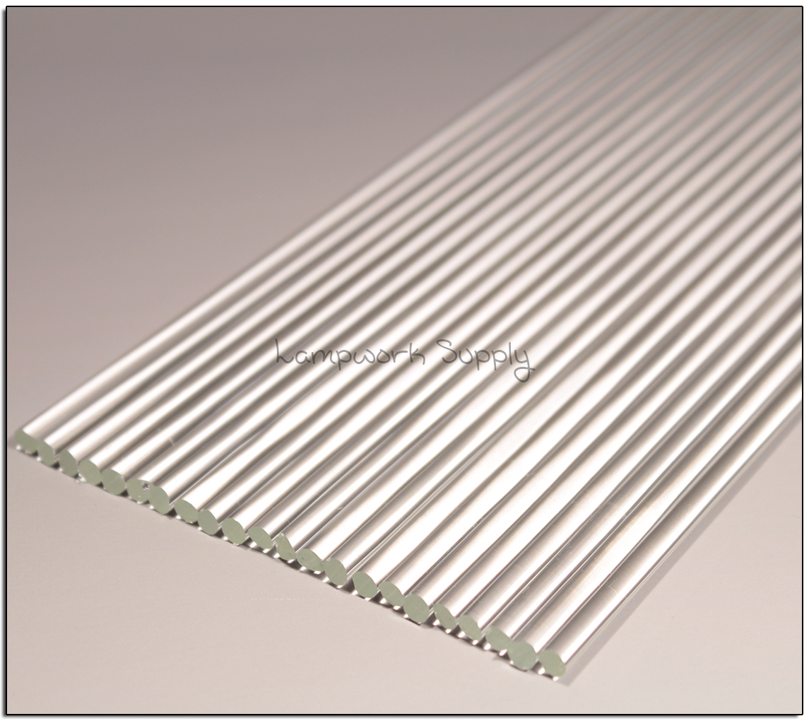 Chinese Clear 4mm Single Glass Rod 500mm (19-20 inches)