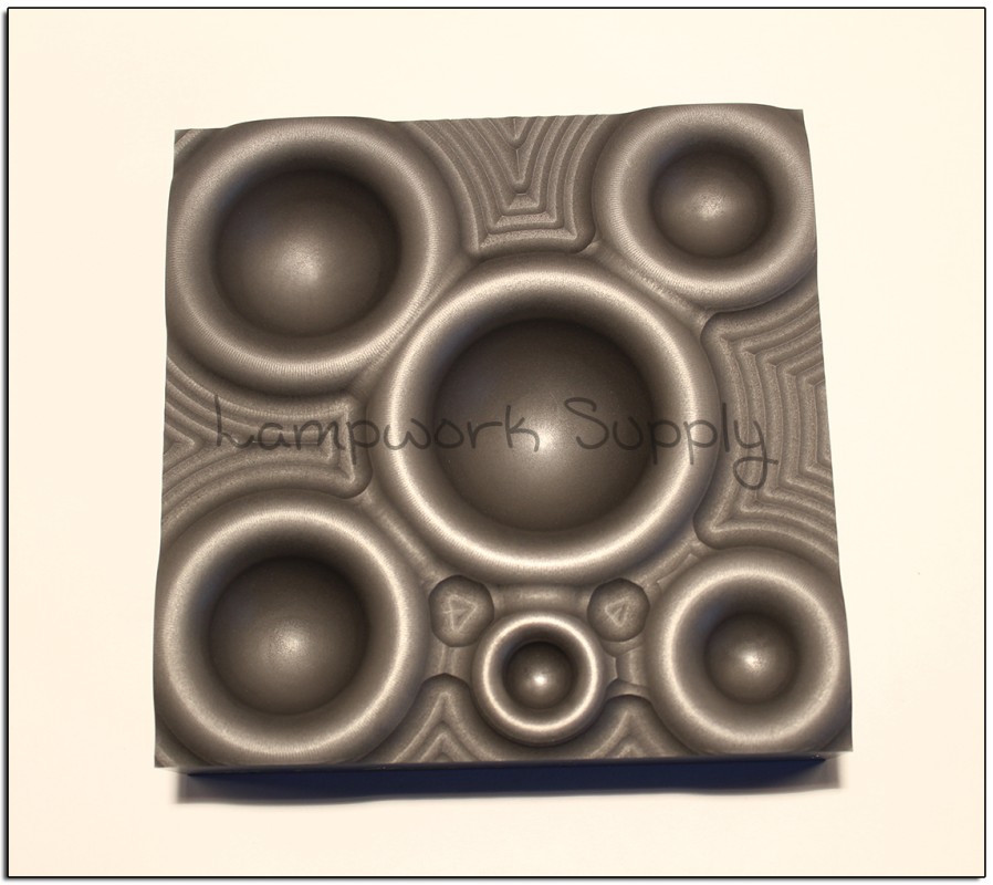 6 Spot Graphite Marble Mold