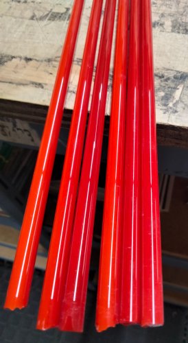 Chinese Color Transparent Red