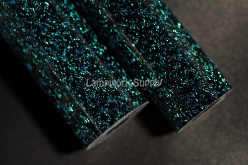 Dream Tubing Teal Dichroic - Glass Alchemy Eclipse Tube