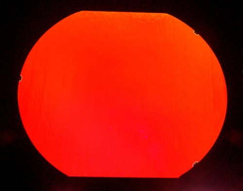 Cyan / Dark Dark Red 1/8" Thick Borosilicate Glass Sheet by CBS