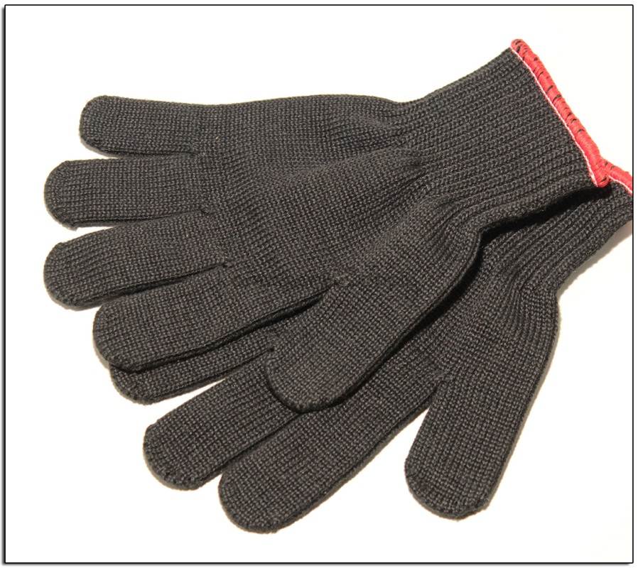 Black - 2 Ply - Kevlar Glove Small