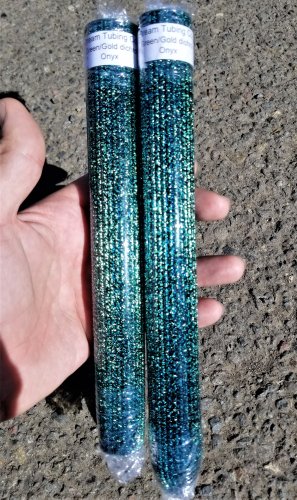 Dream Tubing Green Gold Dichroic - Northstar Onyx Tube Green Gold Northstar Onyx