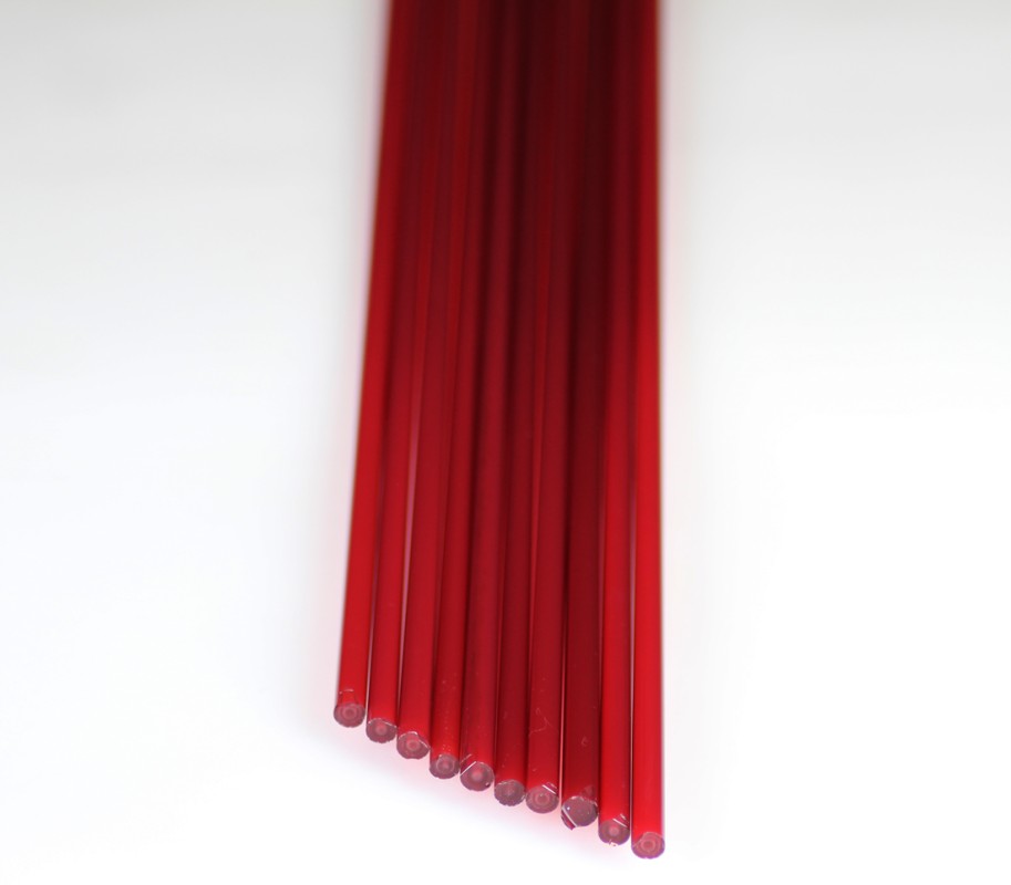 Ruby Red 9mm Rod