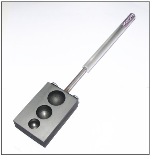 5/8", 7/8" and 1" Marble Mold with Aluminum Handle