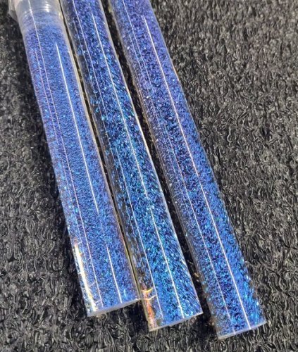 Blue Dichroic Galaxy Cane