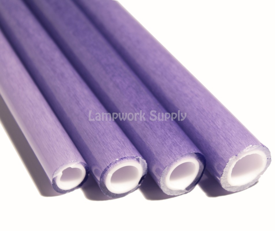 Purple Lollypop over Star White Second Quality Tube