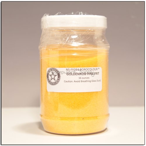 Northstar Goldenrod (84) - Fine Frit 1 lb. (70 grade) 16 oz jar