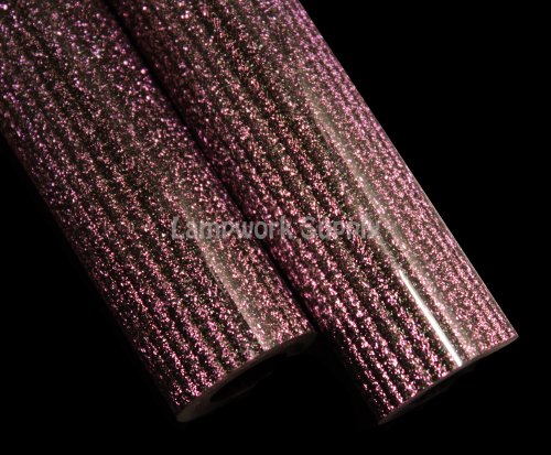 Dream Tubing Magenta Dichroic - Glass Alchemy Jackpot Tube