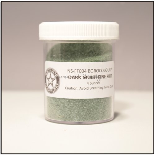 Northstar Dark Multi (4) - Fine Frit oz. (70 grade) 4 oz jar