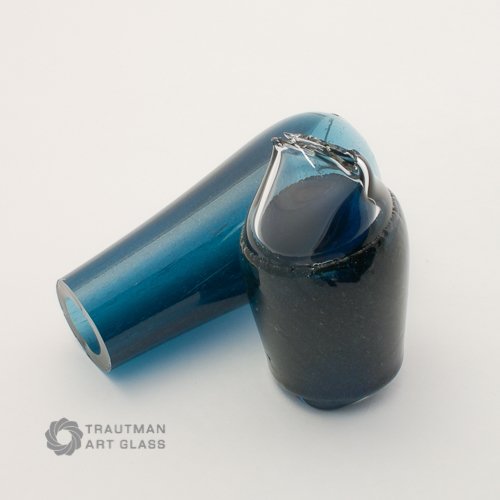 Heavy Blue Stardust Tube Ends