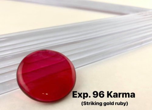 Exp. #96 Karma Transitional Quality (Striking gold ruby)