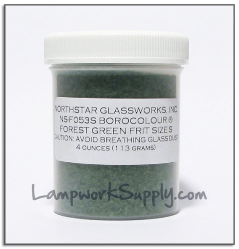 Northstar Forest Green (53) - Small Frit 4 oz. (38 grade) 4 oz jar