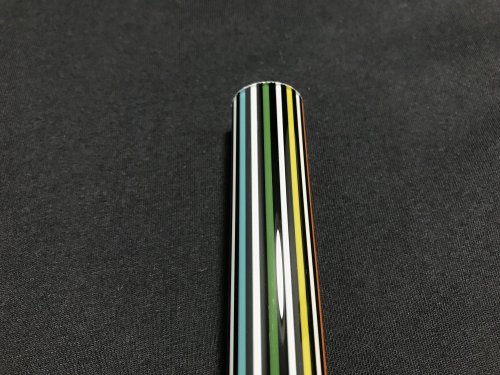 Black and White Line Spectrum Vac Stack Tubing
