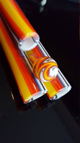 White Fire Vac Stack Tubing