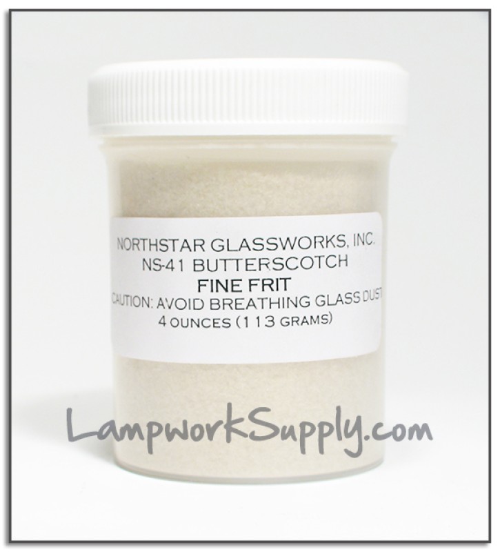 Butterscotch Fine Frit 4 oz. (70 grade)