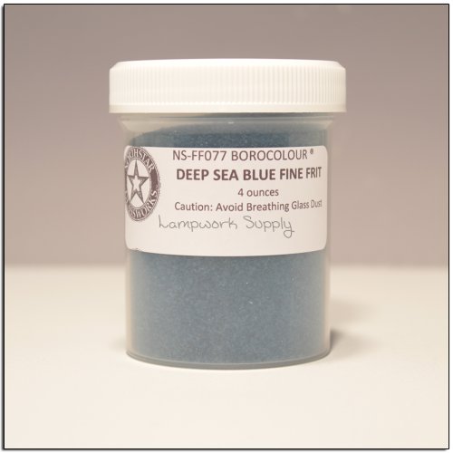 Northstar Deep Sea Blue (77) - Fine Frit 4 oz. (70 grade) jar