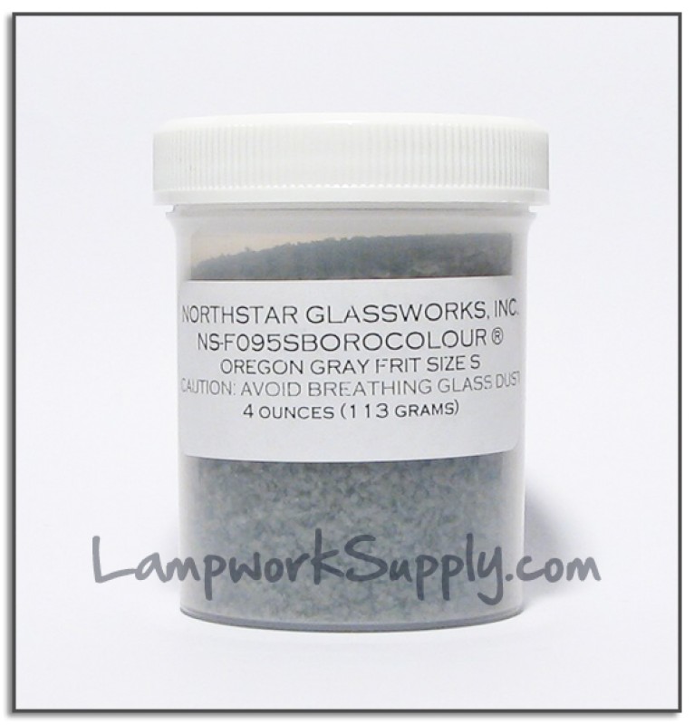 Oregon Gray Small Frit 4 oz. (38 grade)