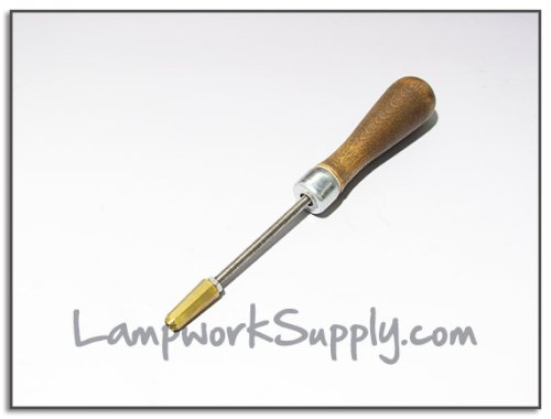 10mm Ground Joint Reamer with Wood Handle