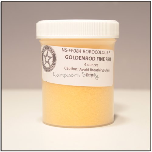 Northstar Goldenrod (84) - Fine Frit 4 oz. (70 grade) jar