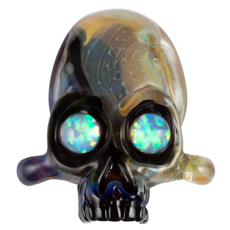 Light Blue Amber/Purple Odd Quality Rod