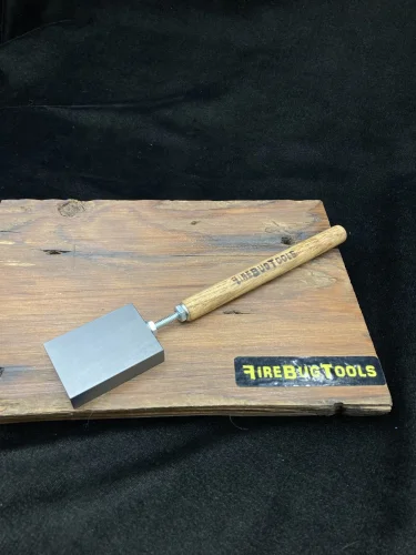 Small Paddle - 1.5 x 2 Inch - Fire Bug