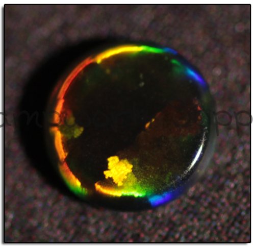 Kyocera 4mm Coin Opal - Black
