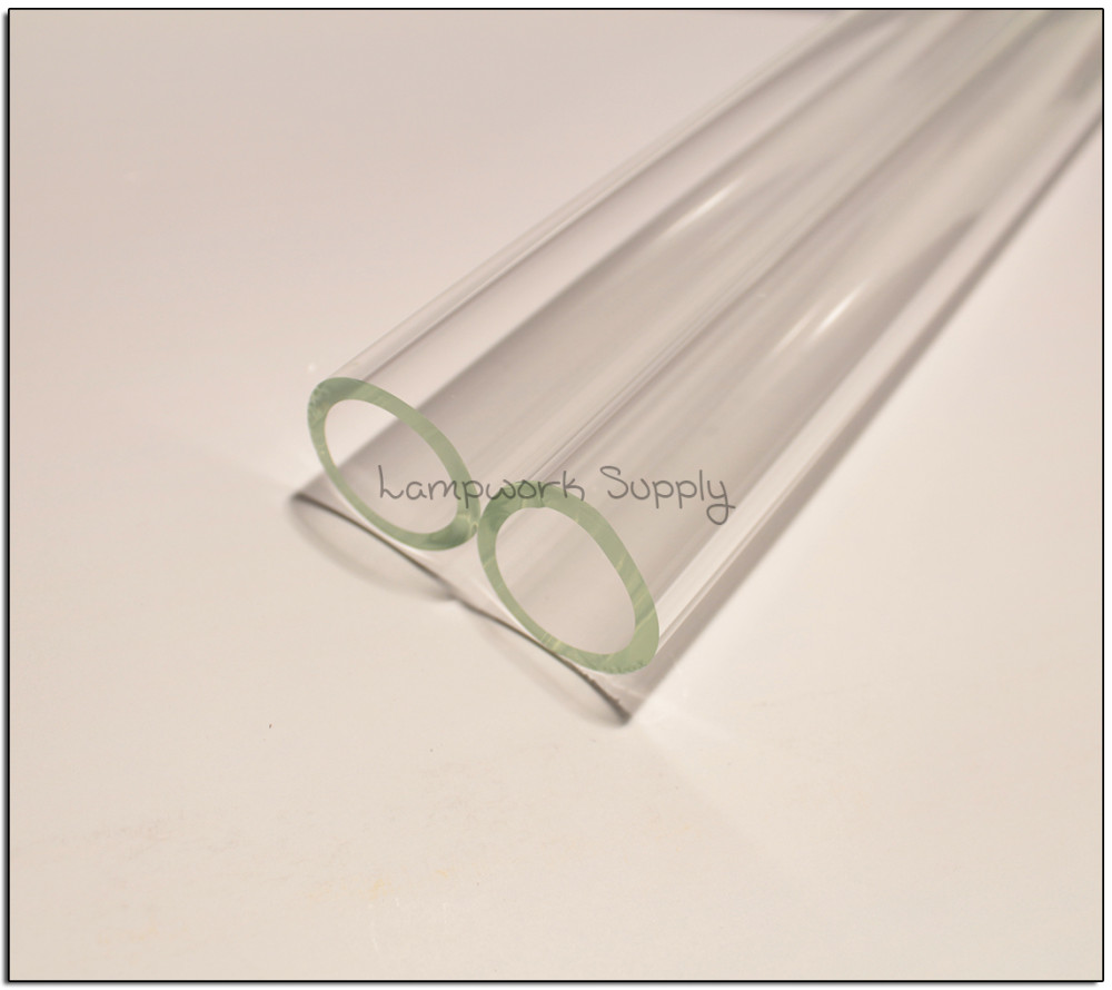 Chinese Clear 32 x 2.8mm Single Glass Tube 1440mm Length (56-57 inches)