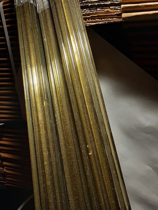 Brown Sparkle Rod B+ Grade