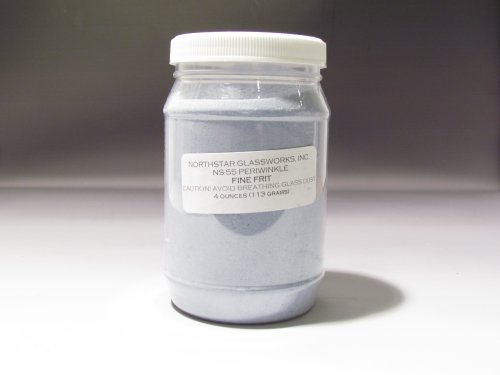 Northstar Periwinkle (55) - Fore Powder 1 lb. (70/100 Grade Mix) Frit Fore Powder 16 oz jar